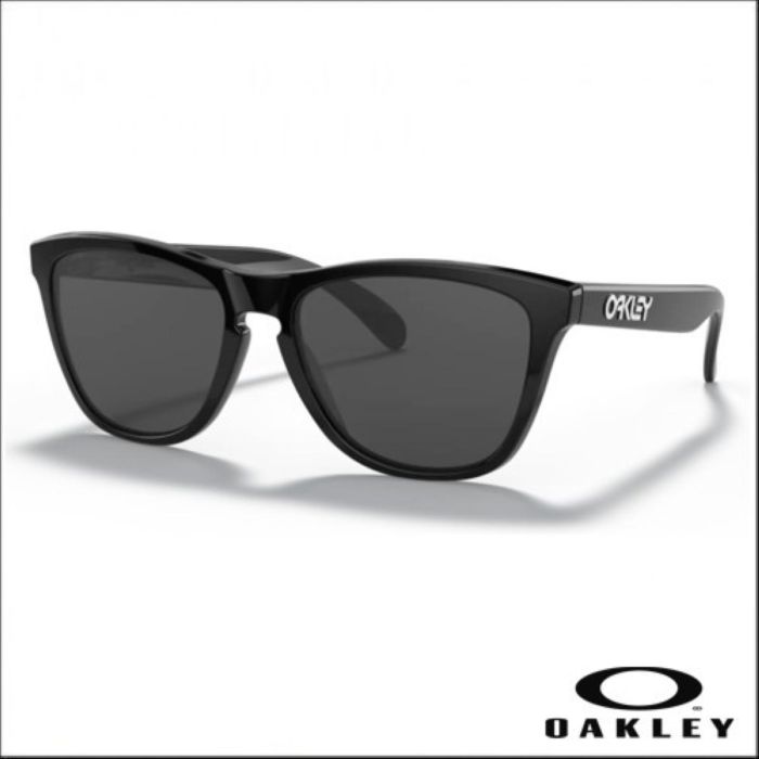 Oakley Frogskins Polished Black - Lens Grey | Gear2win