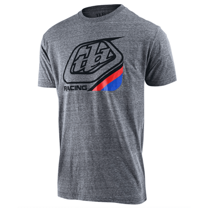 Troy Lee Designs Youth precision 2.0 tee vintage gray snow | Gear2win