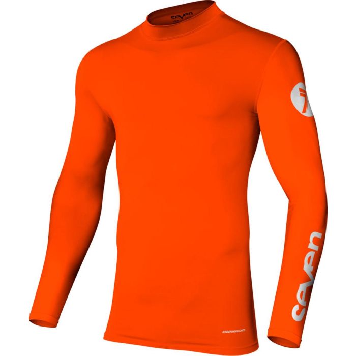 Seven Motocross-Shirt Zero Compression Fluo Orange