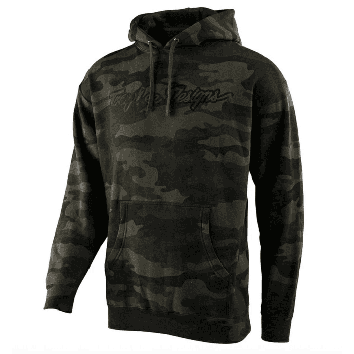 Troy Lee Designs signature pullover hoodie forest camo | Gear2win