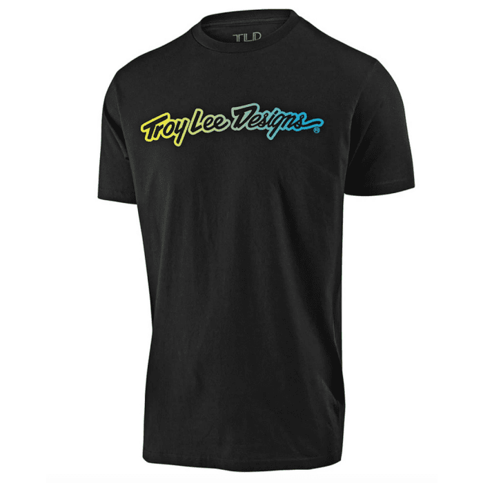 Troy Lee Designs Youth signature tee black | Gear2win