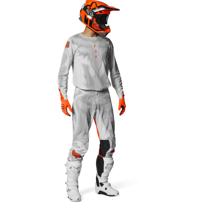 Fox Airline Exo Grijs Orange | Motocross Kombi | Gear2win
