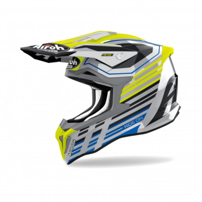 Airoh Motocross-Helm Strycker Shaded Gelb | Gear2win