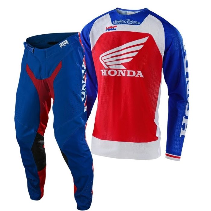 Troy Lee Designs Se Pro Boldor Honda Rot Blau Crossbekleidung | Gear2win