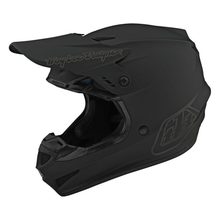 Troy Lee Designs GP Motocross-Helm für Jugend Mono Schwarz