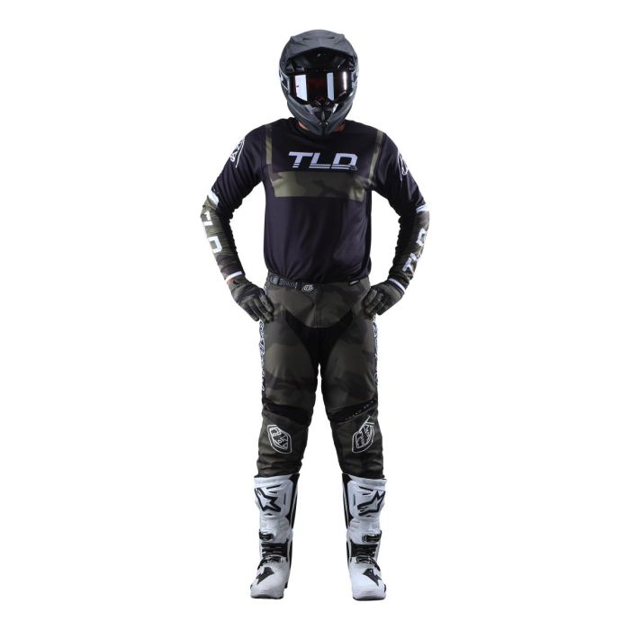 Troy Lee Designs Gp Brazen Camo Army Green Motocross-Kombi | Gear2win.de