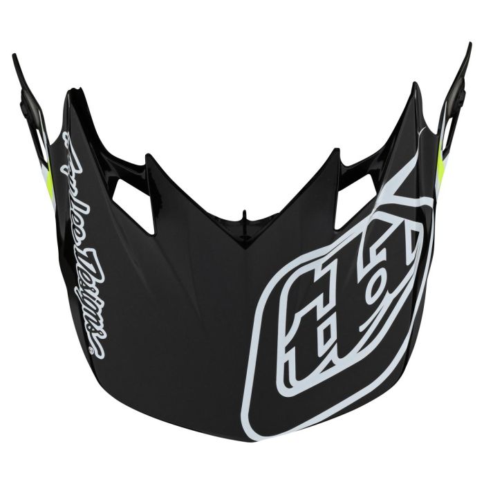 Troy Lee Designs SE4 Motocross-Helm Visor Skooly Schwarz/Gelb | Gear2win.de