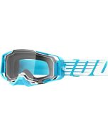 100% Motocross-Brille Armega Oversize Graphic sky transparent