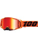 100% Motocross-Brille Armega CW2 Spiegellinse Rot