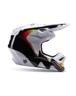 Fox V1 Motocross-Helm Kozmik Schwarz/Weiß