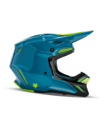 Fox V3 Rs Optical Motocross-Helm Maui Blau