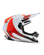 Fox V3 Magnetic Motocross-Helm Weiss