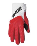 THOR Motocross-Handschuhe SPECTRUM Rot/Weiss