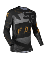 Fox Flexair Riet Motocross-Shirt Schwarz