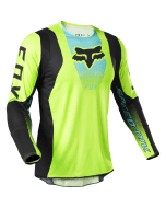 Fox 360 Dier Motocross-Shirt Fluo Gelb