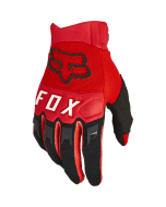 Fox Dirtpaw Motocross-Handschuhe Fluo Rot