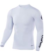 Seven Motocross-Shirt Zero Compression Staple Weiss