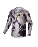 Alpinestars Jugend Motocross-Shirt Racer Tactical Grau/Camo