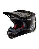 Alpinestars Motocross-Helm Sm10 Solid Carbon