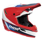 Thor Motocross-Helm Reflex Apex rot weiß Blau