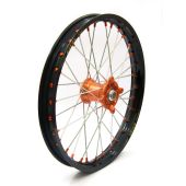 Kite Rad komplett Elite MX-Enduro Vorderseite 1.60"X14" Aluminium Orange