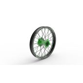 Kite Rad komplett Sport MX-Enduro Rückseite Aluminium 1.85" X 19" Grün