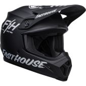 Bell Mx-9 Mips Motocross-Helm Fasthouse Prospect Matt Schwarz/Weiss