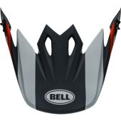 BELL MX-9 Mips Ersatz-Helmschild - Dart Glanz Charcoal/Orange