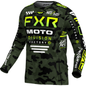 FXR Podium Gladiator Mx Motocross-Shirt Camo