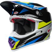 Bell Moto-9S Flex Motocross-Helm Pro Circuit Schwarz/Blau