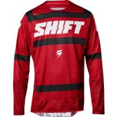 SHIFT 2018 - 3LACK STRIKE Motocross Jersey - DARK Rot
