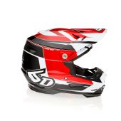 6D Motocross-Helm Atr-2 Impact Rot