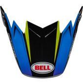 Bell Ersatz-Helmschild Moto-9/9S Flex Pro Circuit Schwarz / Blau