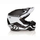 6D Motocross-Helm Atr-2 Drive Weiß Matte
