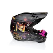 6D Motocross-Helm Atr-2 Voodoo Ranger Gloss Schwarz