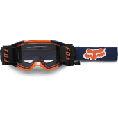 FOX VUE STRAY - ROLL OFF Motocross-Brille Blau/Orange | OS