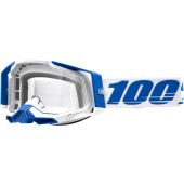 100% Motocross-Brille Racecraft 2 isola transparent