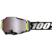 100% Motocross-Brille Armega racr hiper Silber Spiegellinse