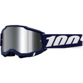 100% Motocross-Brille Accuri 2 MIFFLIN Spiegellinse Silber