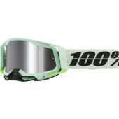 100% Motocross-Brille Racecraft 2 Palomar Spiegel Silber
