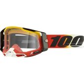 100% Motocross-Brille Racecraft 2 Ogusto transparent