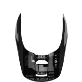 Fox V1 Motocross-Helm Visier - ILLMATIK schwarz