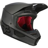 Fox V1 Mat Motocross-Helm Mat schwarz
