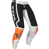 Fox 360 Dvide Motocross Hose Schwarz Weiß Orange