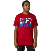 Fox Rwt Box kurze Ärmel Premium T-shirt - Flame Rot