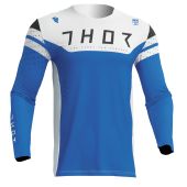 Thor Motocross-Shirt Prime Rival Blau/Weiß