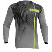 Thor Motocross-Shirt Prime Tech Grau/Schwarz