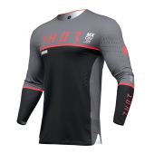 Thor Motocross-Shirt Prime Ace Grau/Schwarz