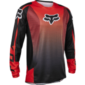 FOX 180 Leed Motocross-Shirt FLUO Rot