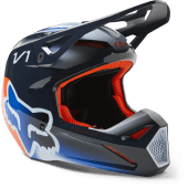 FOX V1 Toxsyk Motocross-Helm Dot/Ece Midnight